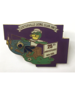 Centerville Lions Enamel Brooch Hat Pin 5M7 Frog Town City Limits 1999 2... - £11.21 GBP