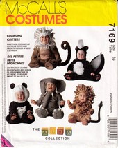 McCalls 7169 Child Crawling Critters Halloween Costume Arma pattern UNCUT FF VTG - £7.83 GBP