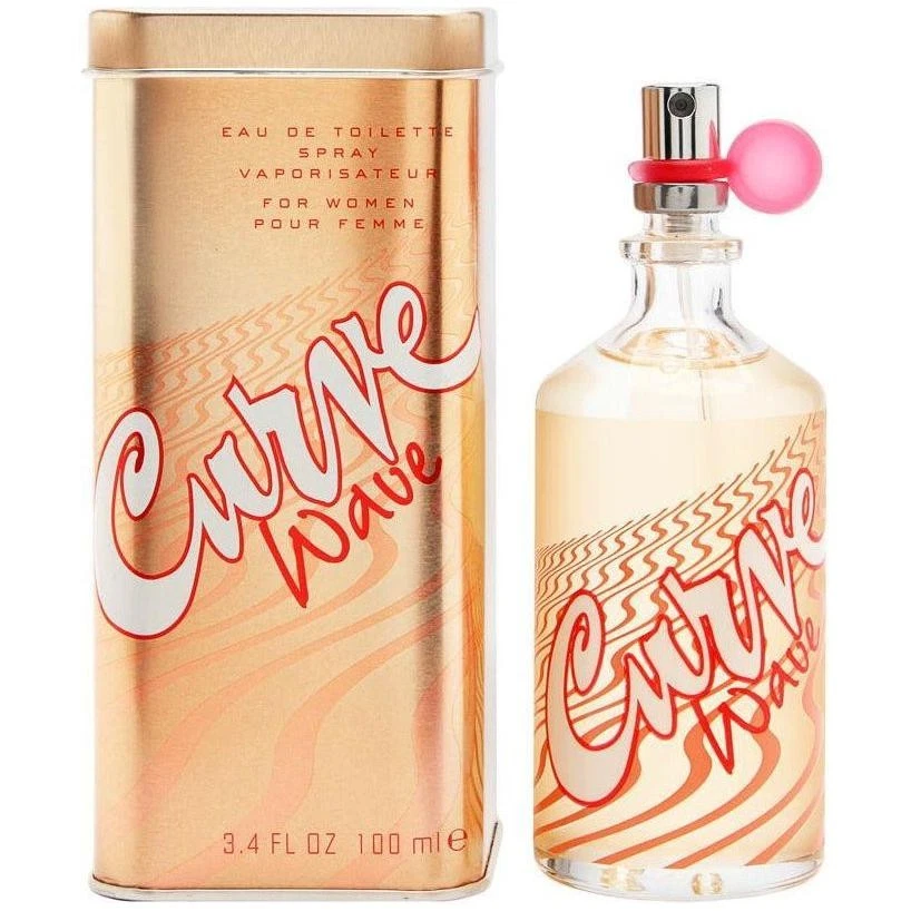 CURVE WAVE by Liz Claiborne edt Perfume women 3.3 / 3.4 oz New in Box - $68.98