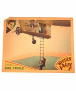 Vtg Rare Half Page Color Movie Poster Lobby Card Bob Steele Hidden Valle... - $4,640.41 MXN
