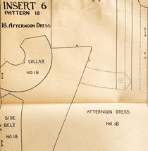 1913 Mary Frances Sewing Pattern Doll Afternoon Dress Jane Boyer Crafts ... - $39.99