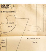 1913 Mary Frances Sewing Pattern Doll Afternoon Dress Jane Boyer Crafts ... - $742.27 MXN