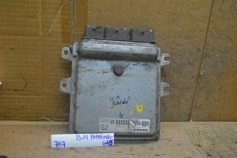 2013-14 Nissan Pathfinder Engine Control Unit ECU BEM3B1300A1 Module 665... - $29.39