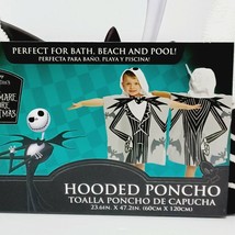 Disney The Nightmare Before Christmas Kids Bath/Beach/Pool Hooded Poncho - £11.19 GBP