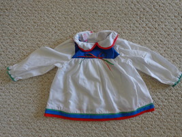 Vintage Red, White and Blue Girl’s Dress Size 3T. (#1494) - £13.54 GBP