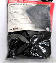 Char-Broil Snug Fit Grill Cover 53" Elastic Bottom Tool Pockets NIP - £18.51 GBP