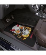 Skull Flames Car Floor Mats, Truck Accessories, Burn it All Car Front Ma... - $1,067.75 MXN+