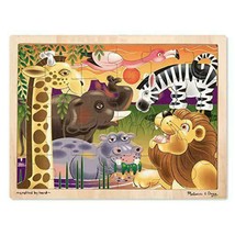 Melissa & Doug African Plains Jigsaw Puzzle 24 pc - £7.69 GBP