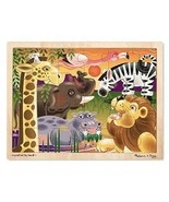 Melissa &amp; Doug African Plains Jigsaw Puzzle 24 pc - £7.80 GBP