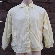 Vintage Blair Windbreaker Jacket Mens Size L Yellow - $53.05