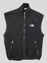 The North Face Men&#39;s Size M Dunraven Sherpa Full Zip Sherpa Fleece Vest Black - £42.76 GBP