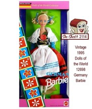 Dolls of the World 1995 Germany Barbie DOTW 12698 by Mattel sealed, original box - £22.50 GBP