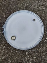 NEW Heavy duty 55 gallon drum lid cap w/bolted band 2&quot; &amp; 3/4&quot; cap bungs 23.75&quot; - $44.99