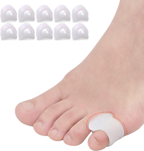 10 Pcs Pinky Toe Splint, Gel Toe Separators, Little Toe Straightener Ham... - $14.01