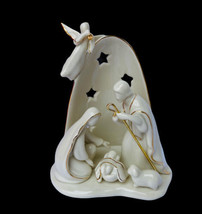 Avon Christmas Blessings Porcelain Nativity Crèche Holy Family 2005 MIB Gift - £11.82 GBP