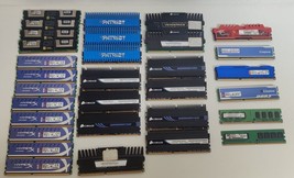 DDR3/SDRam Desktop Ram Stick Lot 1gb 2gb 3gb 4gb 8gb Pieces Mixed Lot Sets - £38.63 GBP
