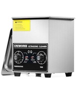 Ultrasonic Cleaner With Heater And Timer, 1/2 Gallon Stainless Steel 60W... - $81.99