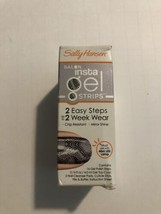 Lot of 3 Sally Hansen Insta Nail Gel Strips, Perfect Poison, Gray Silver, 420 - $7.61