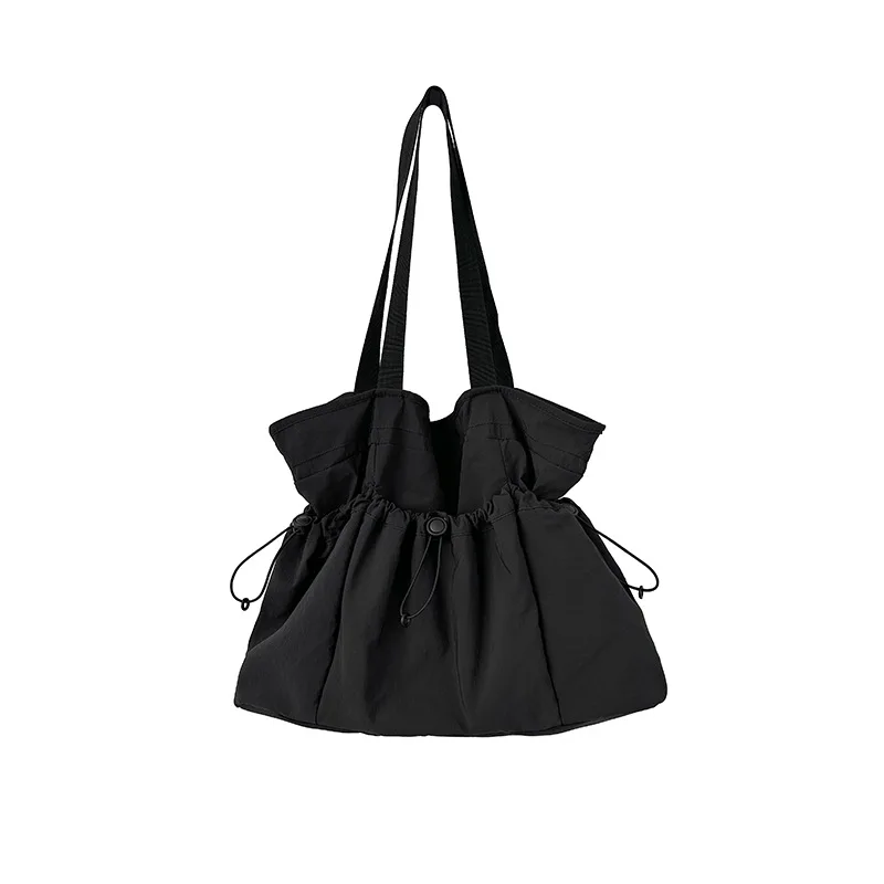  large capacity fashionable versatile nylon tote bag student class simple commuting bag thumb200