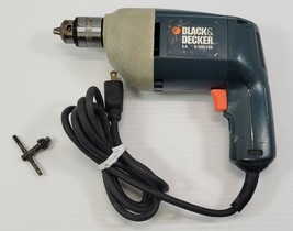 *X) Broken Vintage Black and Decker 3A 0-1200 VSR 7190 Electric Drill - $9.89