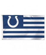 Indianapolis Colts Flag 3x5 Deluxe Americana Design - $1,635.54 MXN