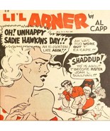 1947 Cream Of Wheat Lil Abner Comic Strip Advertisement Sadie Hawkins DW... - $39.99