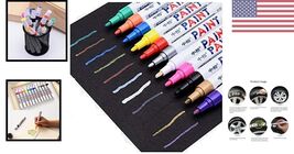 Versatile Waterproof Tire Paint Pens - 12 Colors for DIY and Automotive ... - $35.76