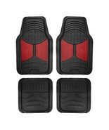 FH Group Automotive Floor Mats Heavy-Duty Monster Eye Rubber for Cars, B... - $504.06 MXN