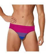 Mondxflaur Bisexual Flag Swim Briefs Sexy Swimming Trunks Quick Dry Athl... - $374.21 MXN