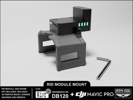DJI Mavic Pro BlueMark DroneBeacon Db120 Remote ID Mount (Module Not Inc... - £15.67 GBP