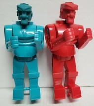 Robots Rock Em Sock Em Red Rocker Blue Bomber Punching Toy Replacement Parts - £7.74 GBP
