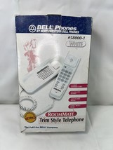 New Vtg Northwestern Bell Roomate Trim Style Phone White Illuminated Keypad 1995 - $27.71