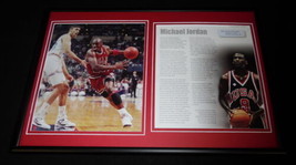 Michael Jordan Chicago Bulls Framed 12x18 Photo Display B - £54.11 GBP