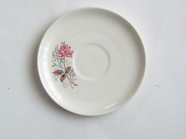 Vintage 1960&#39;s Canonsburg &quot;Royal Rose&quot; Dura-Gloss Saucer - £3.13 GBP