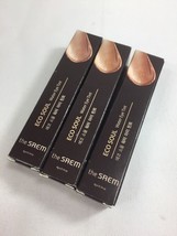 (3) The Saem Eco Soul Water Eye Tint Eyeshadow SV01 So Cool Silver - $189.41 MXN
