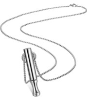 Fiada Anxiety Necklace Stainless Steel Mindful Breathing Necklace Anxiety... - £5.00 GBP
