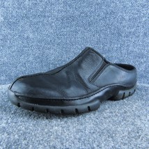 Rockport XCS Men Slip-On Shoes Black Leather Slip On Size 8.5 Medium - £21.84 GBP