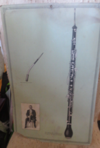 1931 Vtg RCA Victor Instrument Poster 22 x 14 English Horn Advertising - £33.04 GBP