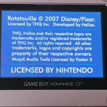 Ratatouille Nintendo Game Boy Advance Disney Pixar Authentic Works - £9.10 GBP