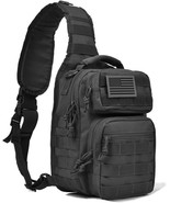Reebow Gear Tactical Sling Backpack Rover Shoulder Sling Pack (Black) - €34,07 EUR