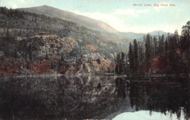 Mirror Lake Big Horn Mountains WYOMING~1908 Postcard - £8.56 GBP