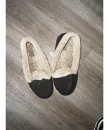 Old Navy Women&#39;s Faux Fur Lined  Slippers Black Size US:8 - $7.99