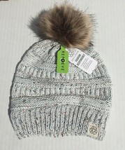 Hot item! Fur Pom Winter Fall Trendy Cable Knit Beanie Hat Unisex  #B - £6.12 GBP