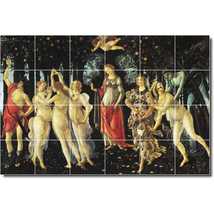 Sandro Botticelli Mythology Painting Ceramic Tile Mural P00692 - £180.55 GBP+