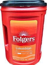 Folgers 100% Medium Roast Ground Colombian Coffee 40.3 Oz. EXP 11/2026 - $36.09
