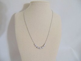 Department Store Silvercore Diamond Accent Silver Plate Heart Necklace R384 $100 - £30.20 GBP