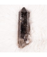 Large Smokey Quartz Crystal Point 5.5&quot; Rough Raw Natural Healing Gemston... - £68.59 GBP