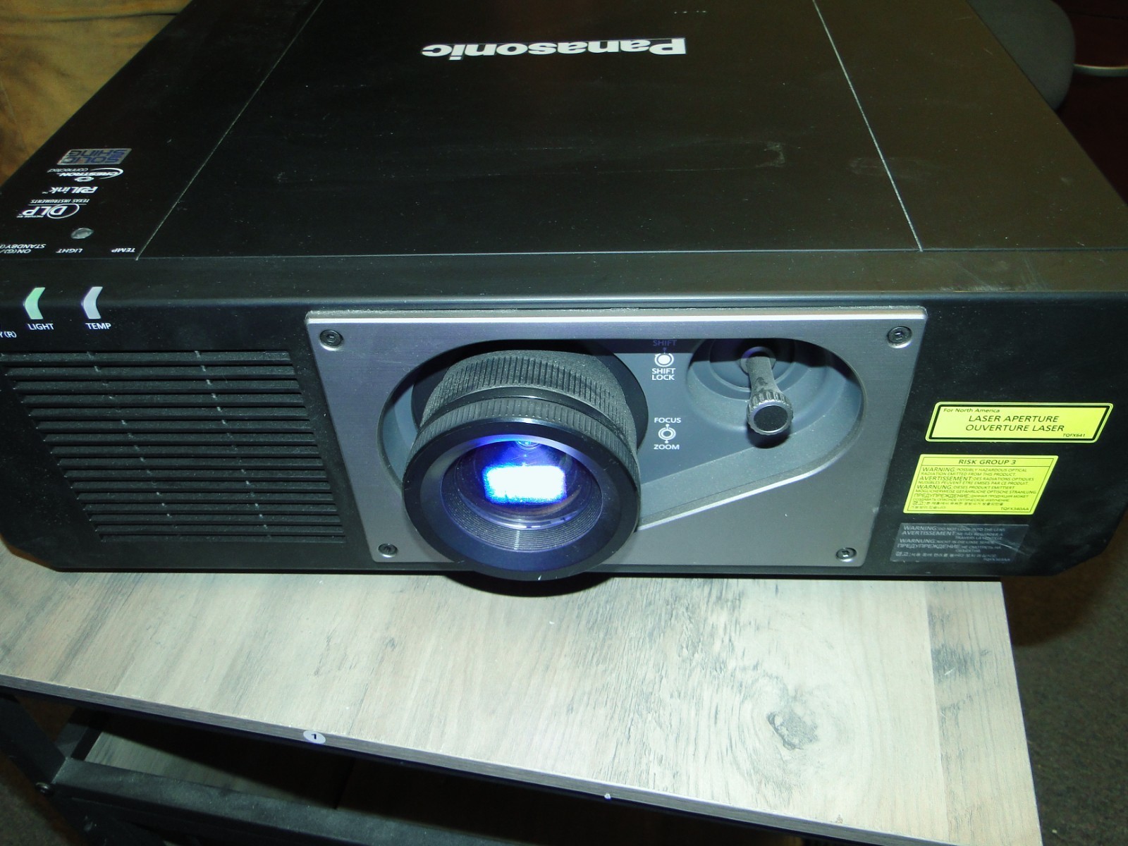 Panasonic DLP Projector PT-RZ570B 509 HOURS Item image 6