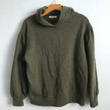 Madewell Sweater Hoodie S Green Knit Long Sleeve Pullover Casual - £24.20 GBP