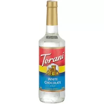 Torani White Chocolate Flavoring Syrup 750 mL Pump Included New - $13.95